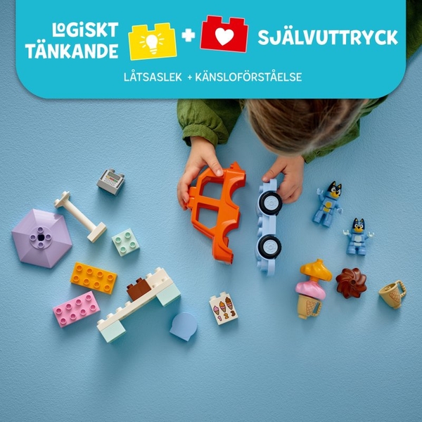 LEGO® DUPLO® 10458 Bluey a výlet na zmrzlinu