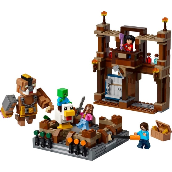 LEGO® Minecraft® 21272 Bojový ring v Lesním sídle
