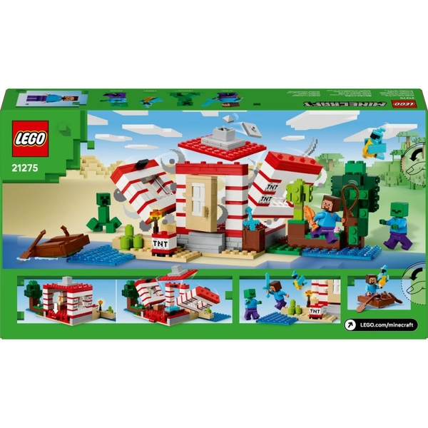 LEGO® Minecraft® 21275 TNT dům v džungli