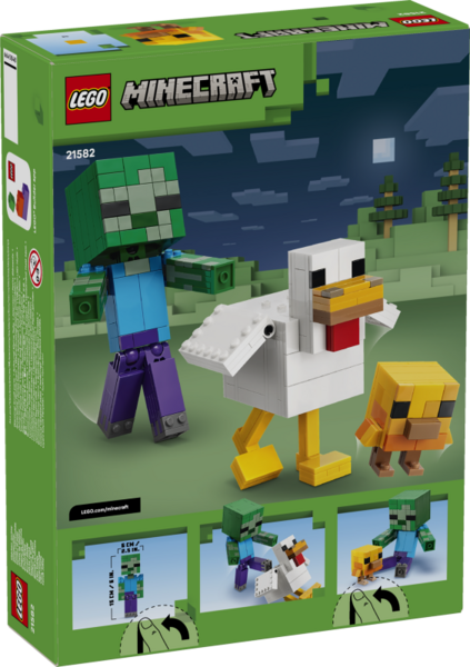 LEGO® Minecraft® 21582 Kuřecí žokej
