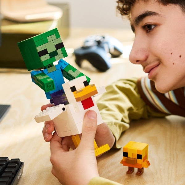 LEGO® Minecraft® 21582 Kuřecí žokej