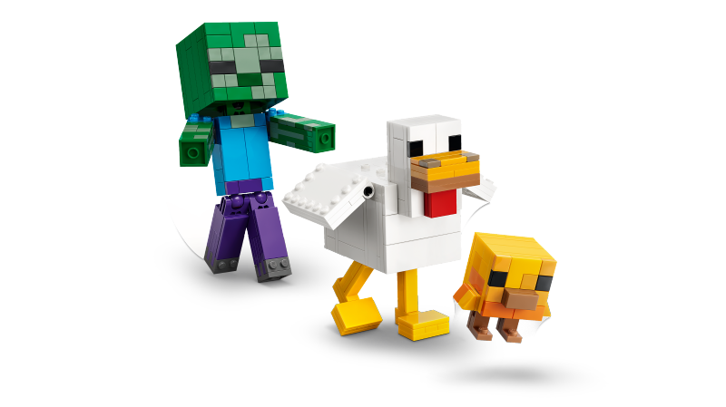 LEGO® Minecraft® 21582 Kuřecí žokej