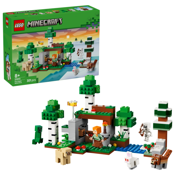 
LEGO® Minecraft® 21593 První noční dobrodružství