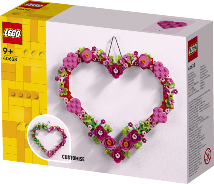 LEGO® Icons 40638 Ozdoba ve tvaru srdce