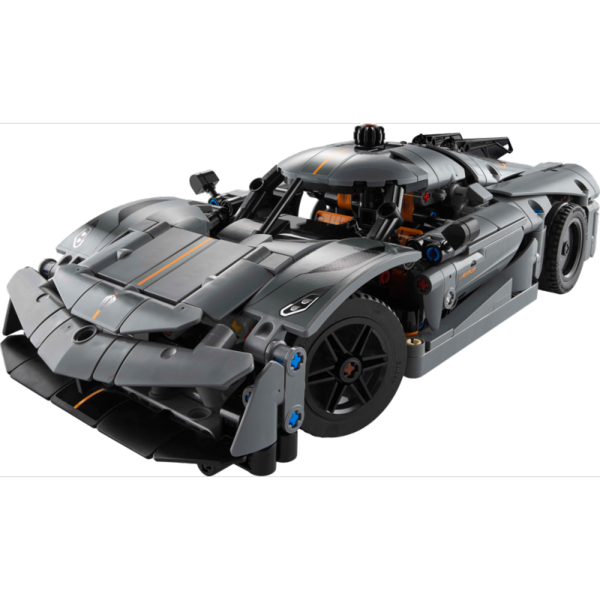 LEGO® Technic 42173 Šedé hyperauto Koenigsegg Jesko Absolut
