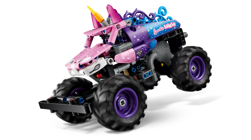 LEGO® Technic 42220 Monster Jam™ Sparkle Smash™ s natahovacím motorem