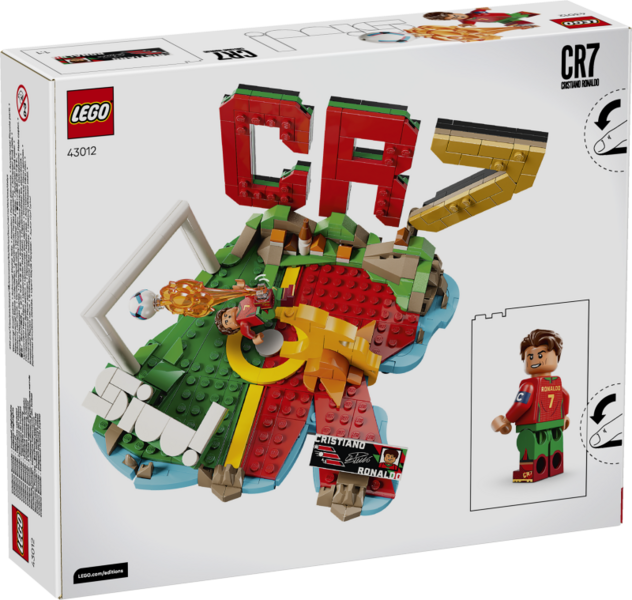 
LEGO® Editions 43012 Cristiano Ronaldo – Hvězdné momenty fotbalu