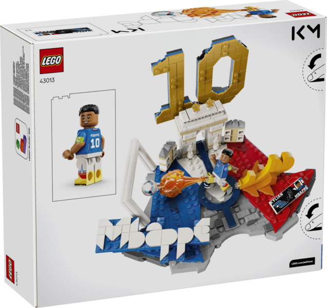
LEGO® Editions 43013 Kylian Mbappé – Hvězdné momenty fotbalu
