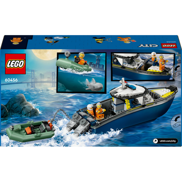 LEGO® City 60456 Honička v policejní lodi