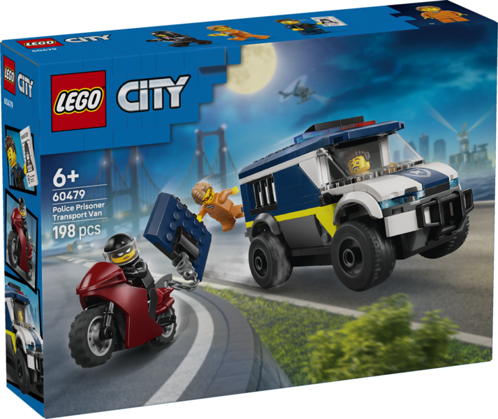 LEGO® City 60479 Policejní dodávka pro převoz vězňů
