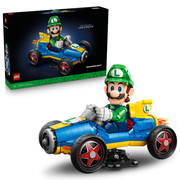 LEGO® Mario Kart™ 72050 – Luigi a Mach 8
