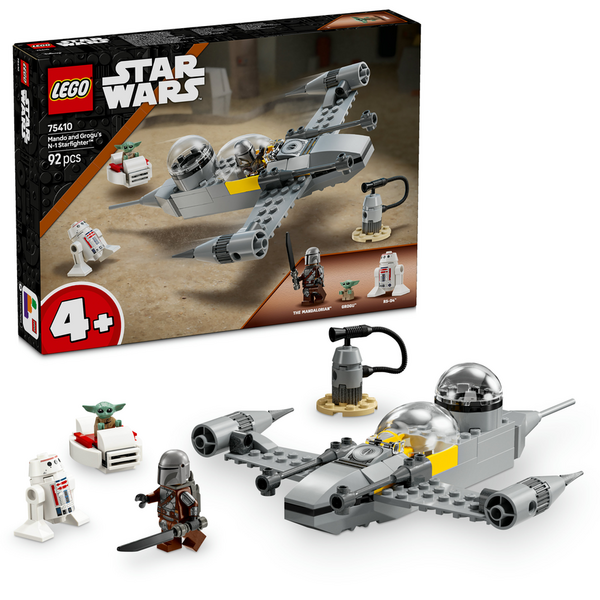 LEGO® Star Wars™ 75410 Mando, Grogu a stíhačka N - 1 Starfighter™