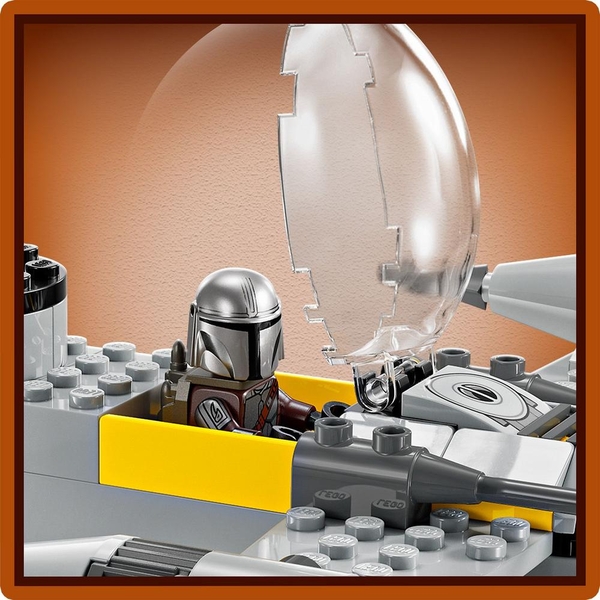 LEGO® Star Wars™ 75410 Mando, Grogu a stíhačka N - 1 Starfighter™
